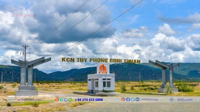 Gate of Tuy Phong Industrial Park – Binh Thuan Province -TTTFIC Group