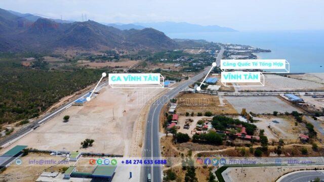 Important position near Tuy Phong Industrial Park – Binh Thuan Province – TTTFIC Group