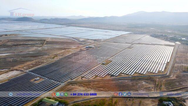 Solar power Electricity around Tuy Phong Industrial Park – Binh Thuan Province – TTTFIC Group