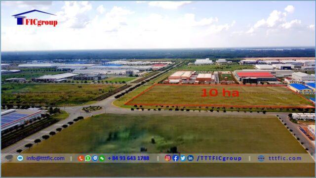 Industrial land for sale at VSIP II-A Industrial Park in Ho Chi Minh City, formerly Binh Duong, Vietnam