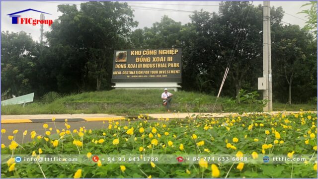 Land for sale in Dong Xoai 3 Industrial Park – Binh Phuoc – TTTFIC Group1
