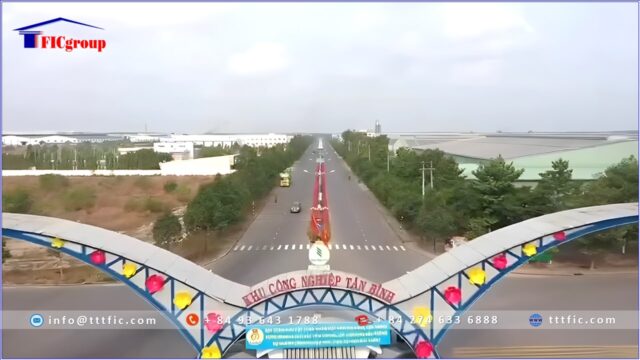 Land for sale in Tan Binh Industrial Park – Ho Chi Minh City – TTTFIC Group3