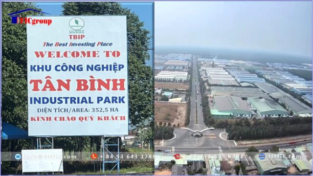 Land for sale in Tan Binh Industrial Park – Ho Chi Minh City – TTTFIC Group4