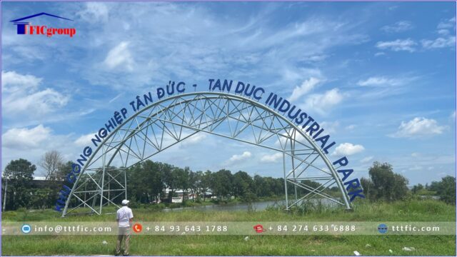 Land for sale in Tan Duc Industrial Park – Long An – TTTFIC Group