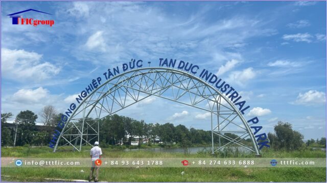 Land for sale in Tan Duc Industrial Park – Long An – TTTFIC Group2