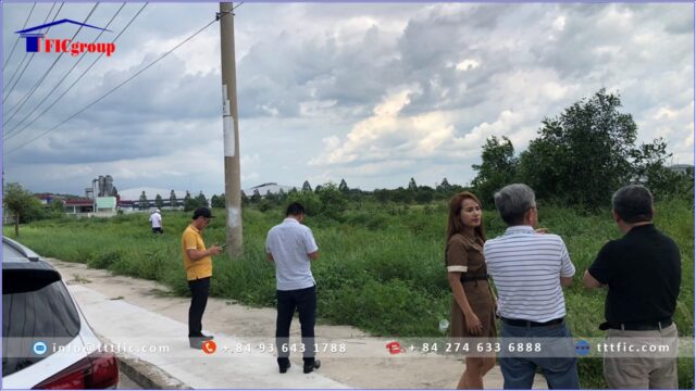 Land for sale in Thanh Thanh Cong Industrial Park – Tay Ninh – TTTFIC Group5