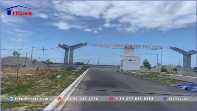 Land for sale in Tuy Phong Industrial Park – Binh Thuan – TTTFIC Group3