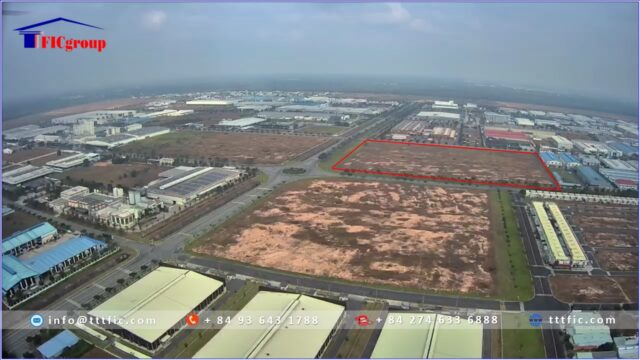 Land for sale in VSIP 2A – TTTFIC Group5