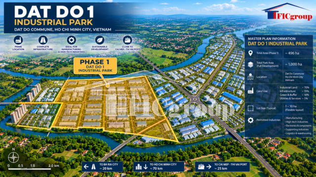Dat Do 1 Industrial Park Phase 1, Ho Chi Minh City, Vietnam – TTTFIC Group