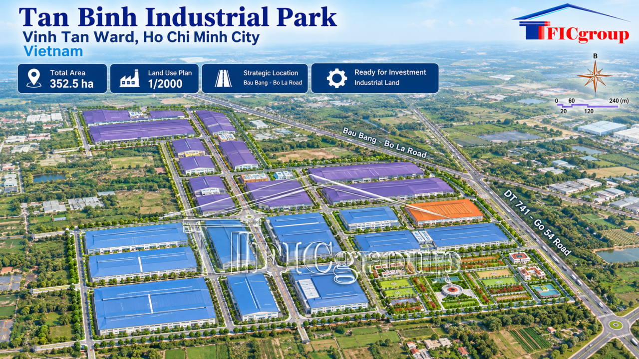 Tan Binh Industrial Land for Sale – Ho Chi Minh City