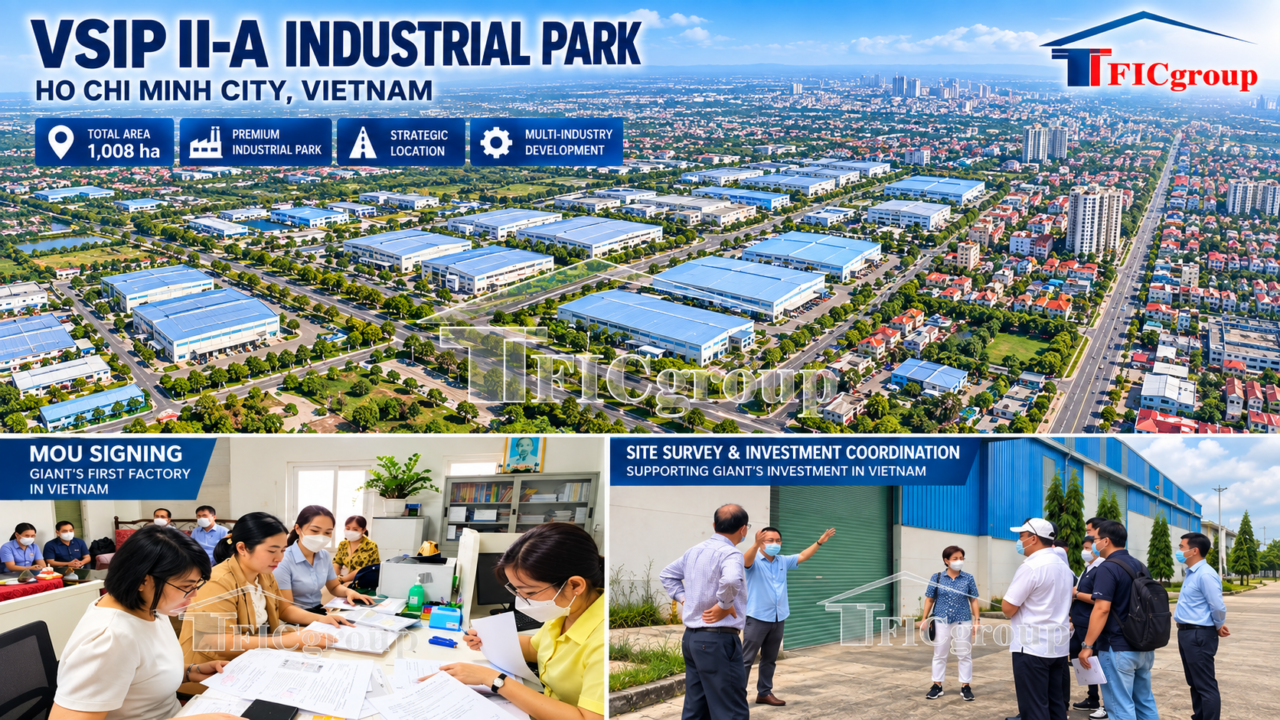 VSIP II-A Industrial Park, Ho Chi Minh City, Vietnam | TTTFIC Group