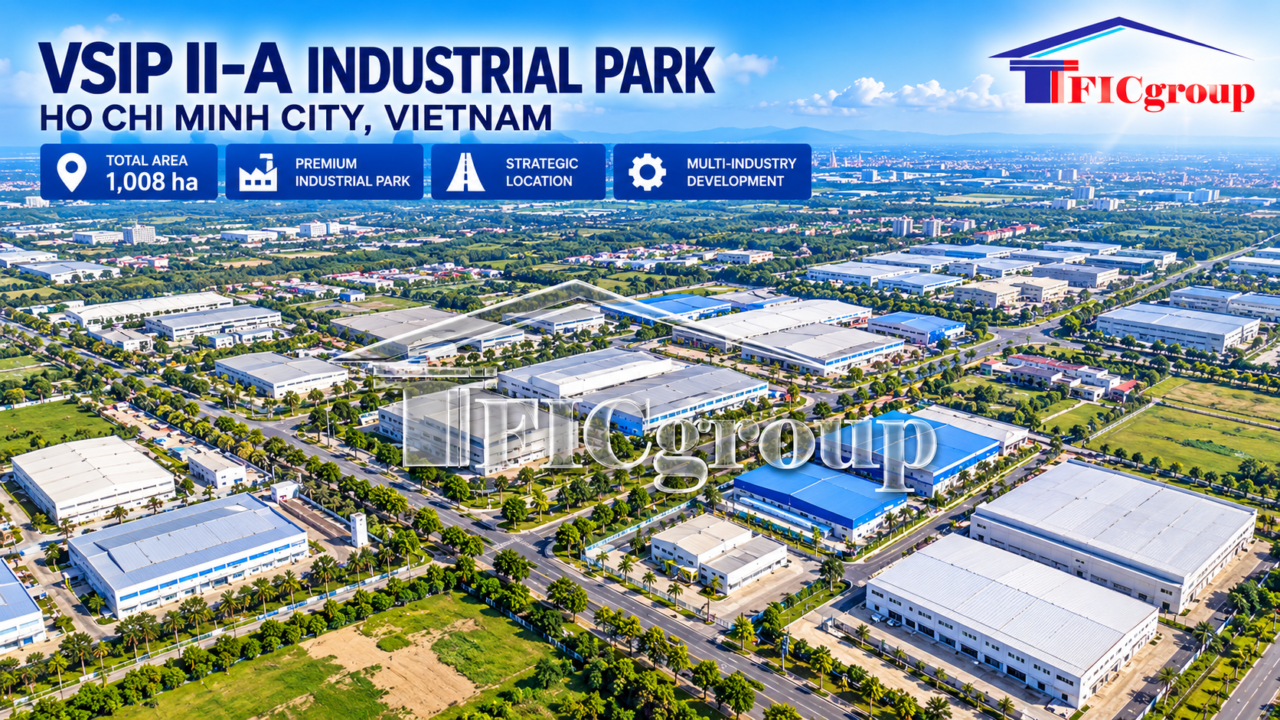 VSIP II-A Secondary Industrial Land for Sale – Ho Chi Minh City