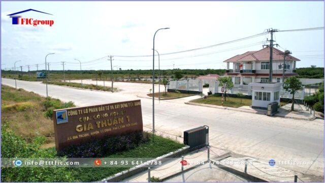 Main Gate - Gia Thuan 1 Industrial Cluster - Tien Giang Province – Dong Thap, Vietnam