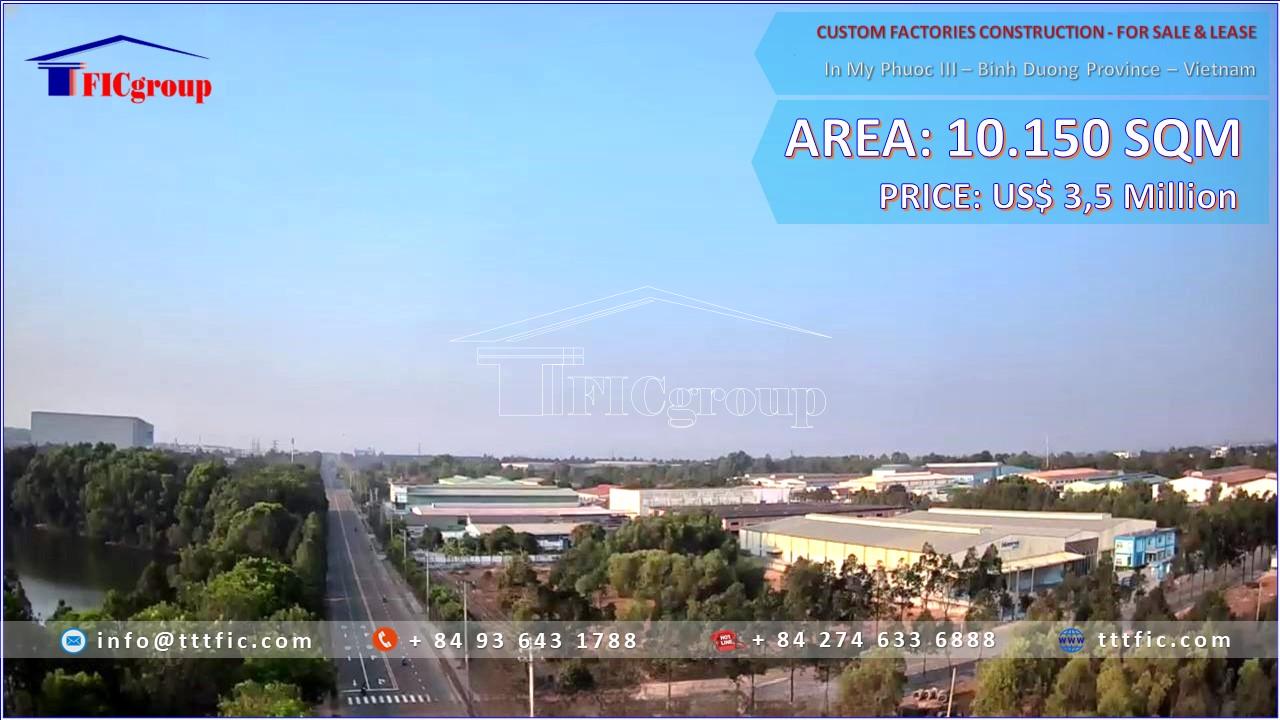 Custom-Built Factory for Sale – My Phuoc 3 Industrial Park – TTTFIC Group 3