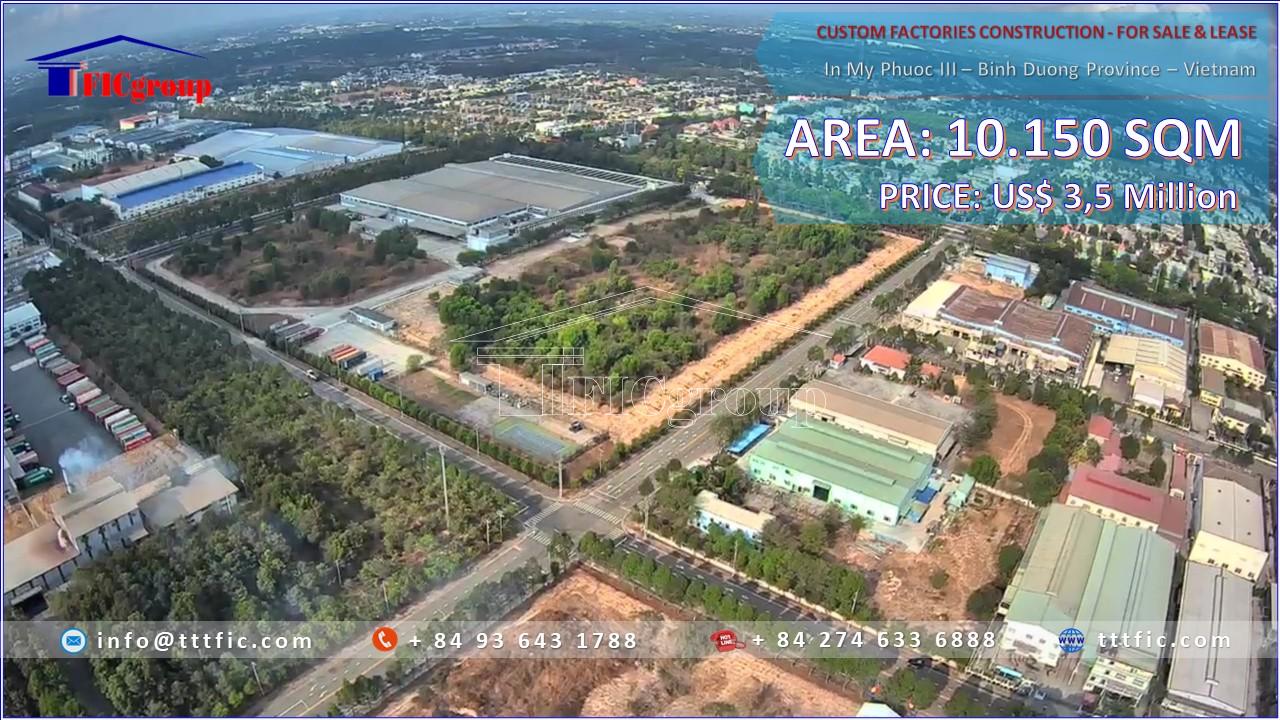 Custom-Built Factory for Sale – My Phuoc 3 Industrial Park – TTTFIC Group 5