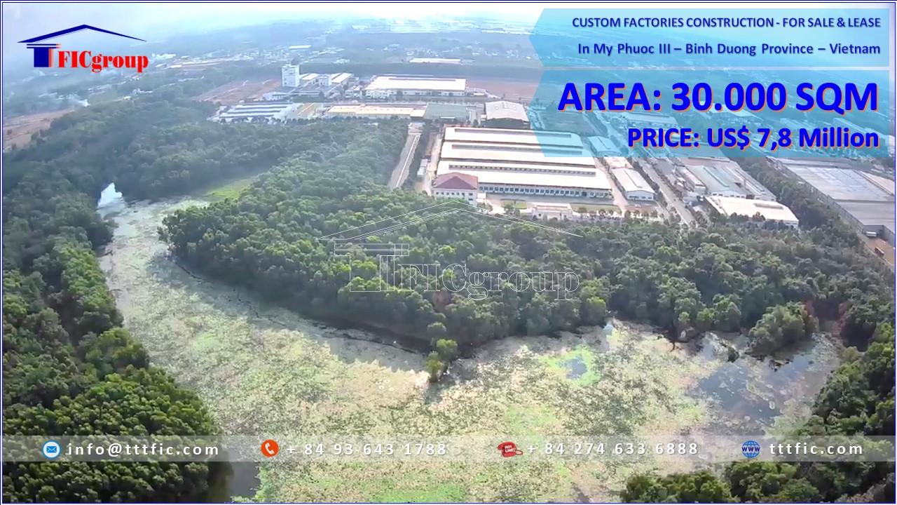 For Sale – Factory in My Phuoc 3 Industrial Park – TTTFIC Group 4