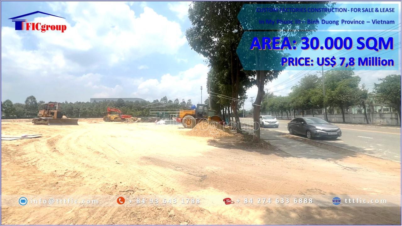 For Sale – Factory in My Phuoc 3 Industrial Park – TTTFIC Group 5
