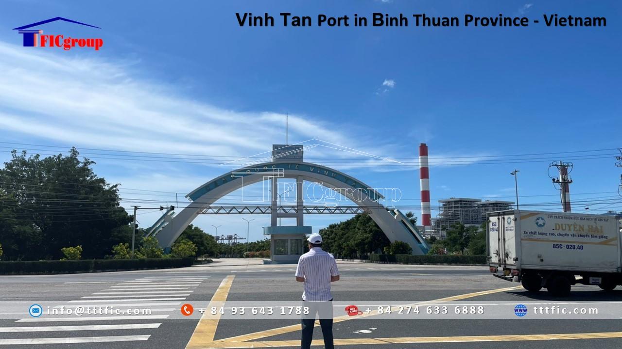 Vinh Tan Port in Binh Thuan Province – Vietnam – TTTFIC Group
