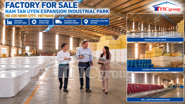 Factory for sale at Nam Tan Uyen Expansion Industrial Park, Ho Chi Minh City, Vietnam – TTTFIC Group