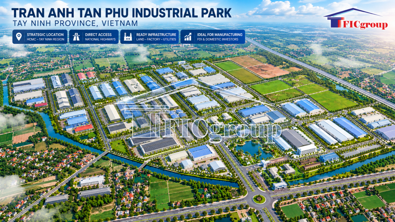 Tran Anh Tan Phu Industrial Land for Sale/Lease – Tay Ninh