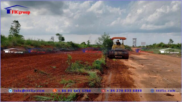 Phuoc Binh Industrial Park Dong Nai Vietnam – Industrial Land Grading and Road Construction Works | TTTFIC Group