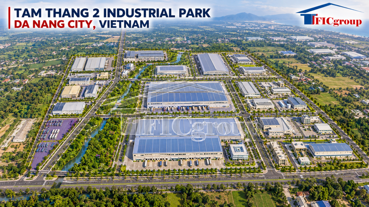 Industrial Land for Lease at Tam Thang 2 Industrial Park – Da Nang City