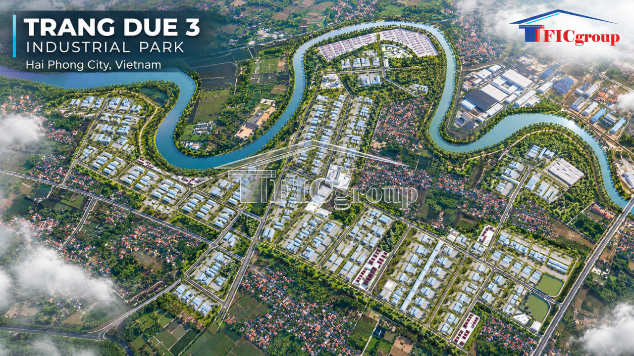 Industrial Land for Lease at Trang Due 3 Industrial Park – Hai Phong City